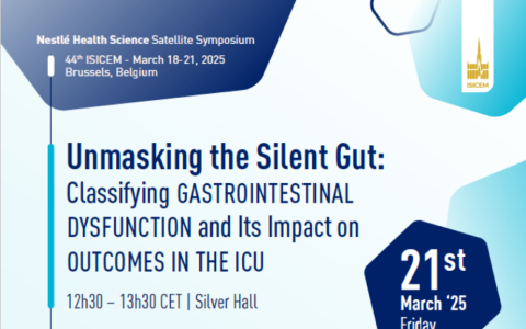 ISICEM 2025: Voeding en GI-functie op de IC
