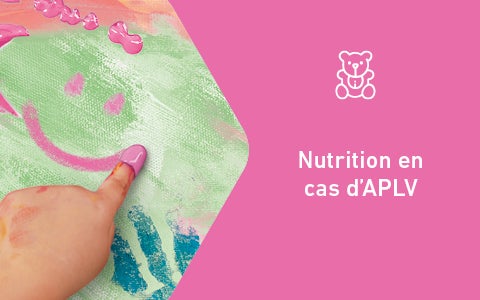 Alimentation en cas d'allergie aux protéines de lait (APLV)