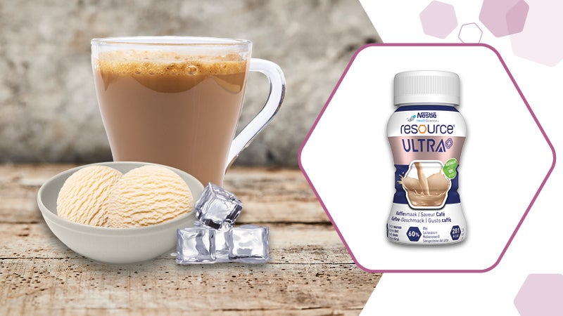 Resource® Ultra+ koffiesmaak café glacé