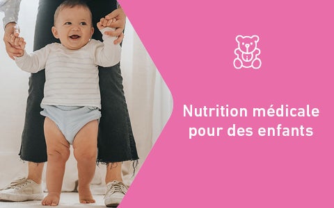 Nutrition médicale pour les patients pédiatriques